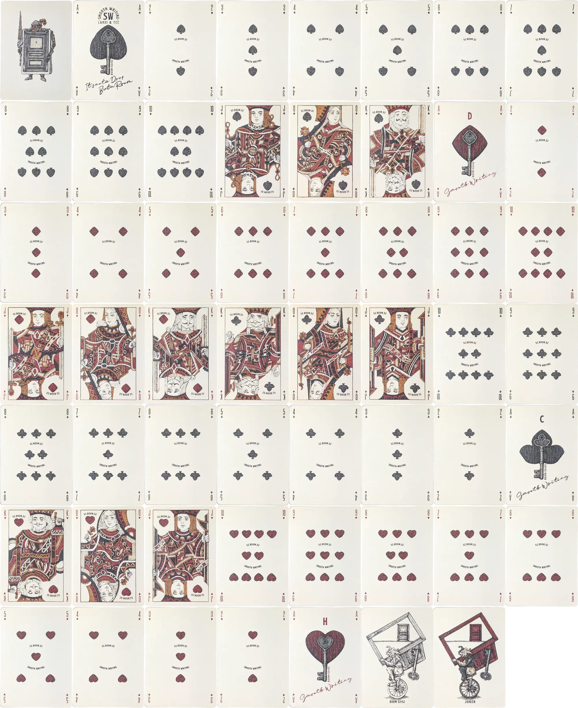 Room 52 x 52 (Colorful Collection) Face