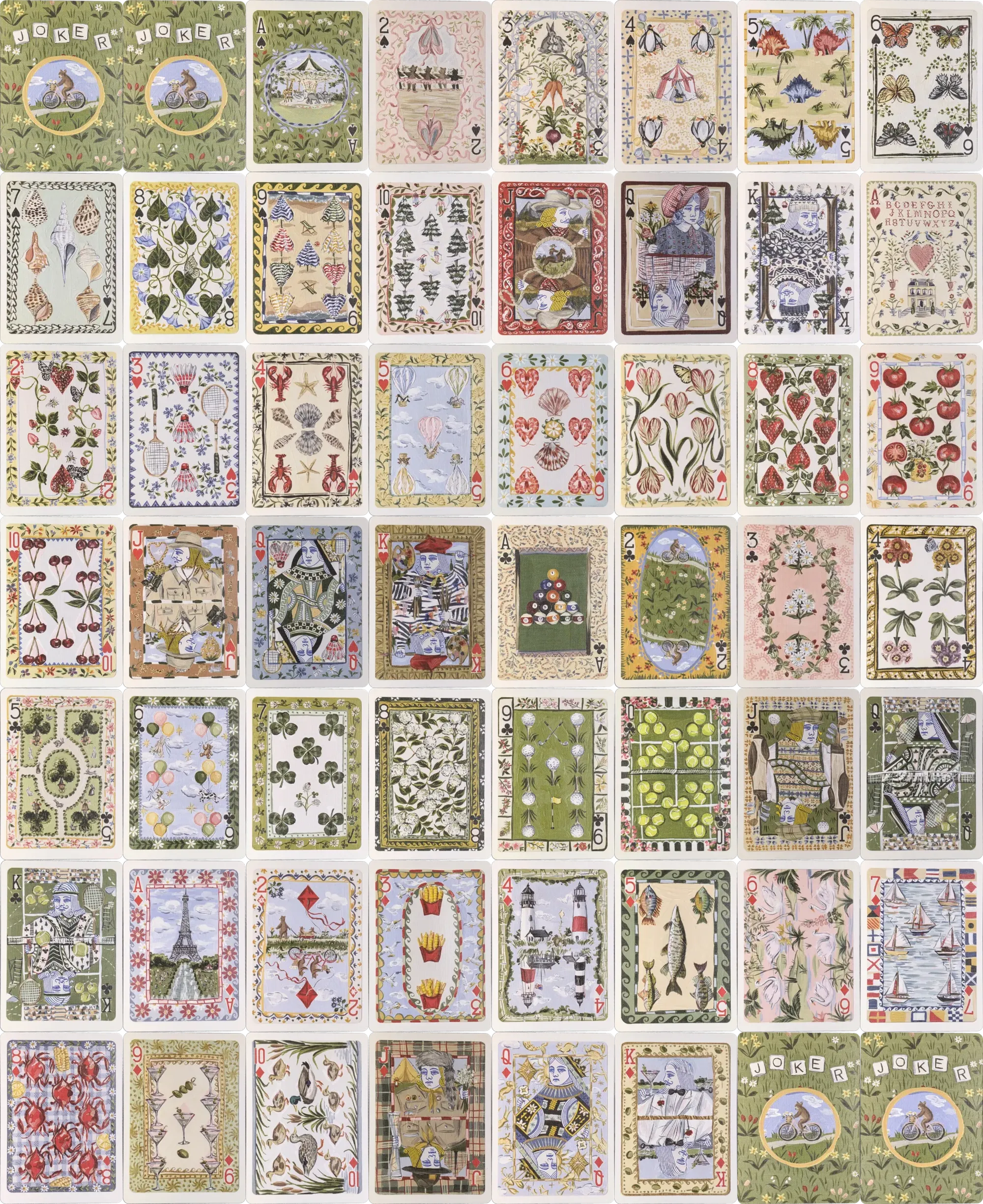 Deck of Cards Face