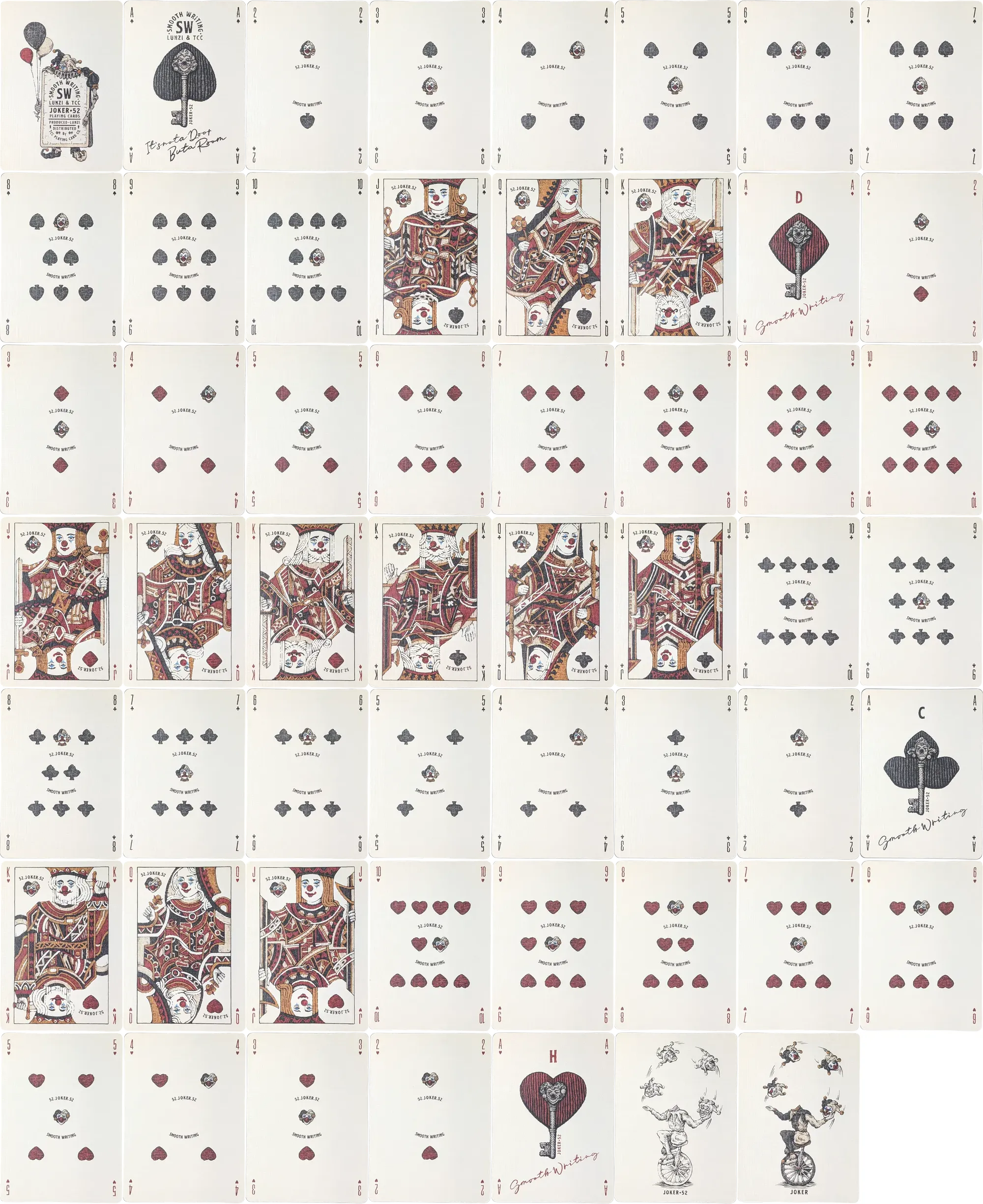 Room 52 x 52 (Joker 52) Face